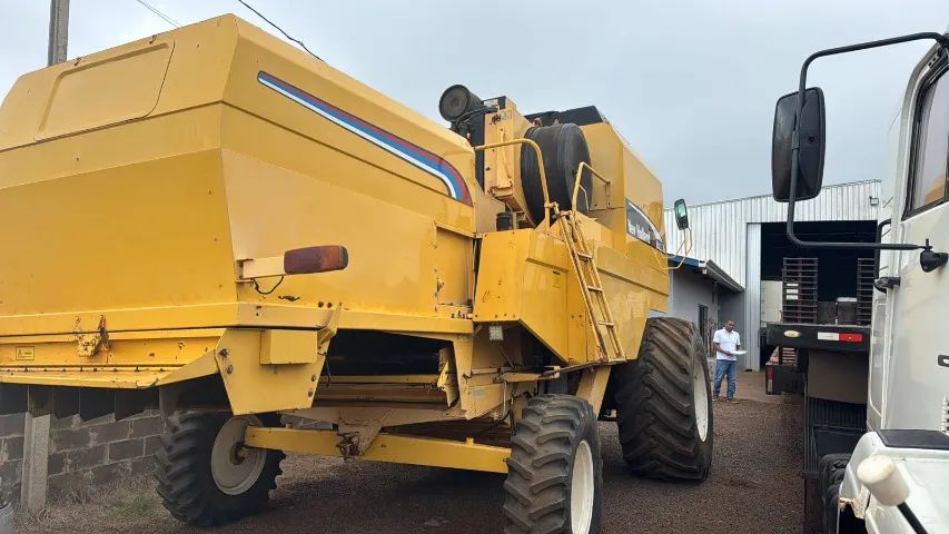 COLHEITADEIRA NEW HOLLAND TC59 2004 - PENEIRA FLUTUANTE - Foto 4