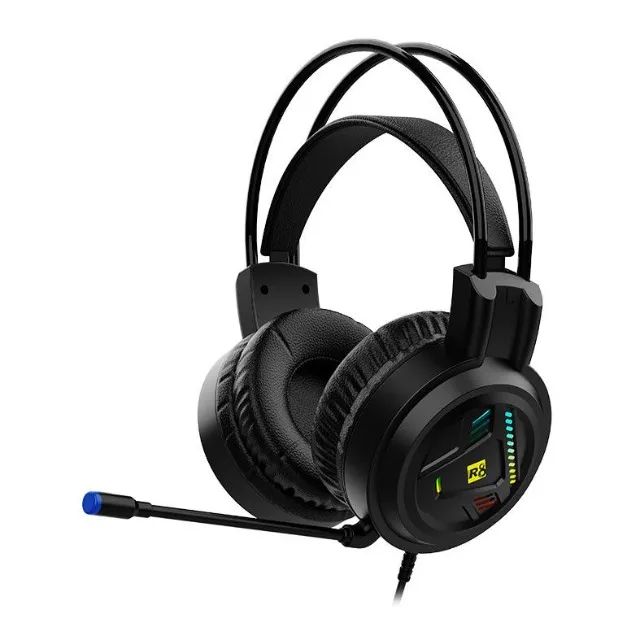 Headset Computador Microfone R8 - Foto 2