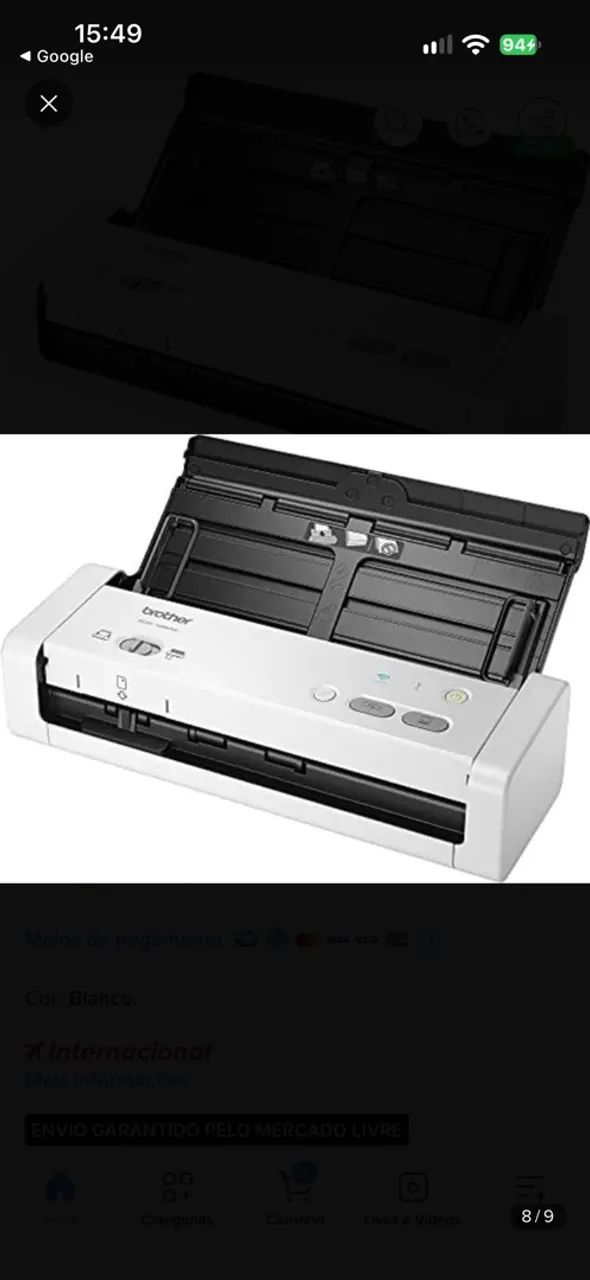 Scanner Brother ADS 1250w - Foto 2