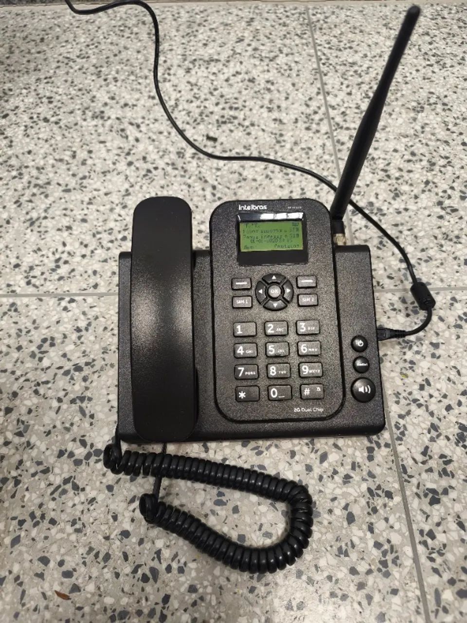 Telefone Fixo GSM Dual Chip Intelbras CF 4202N - Foto 2