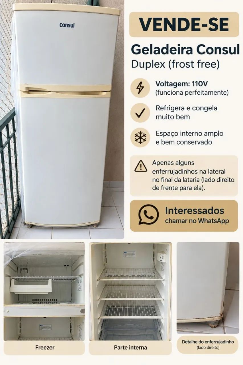 Vende- se uma Geladeira 