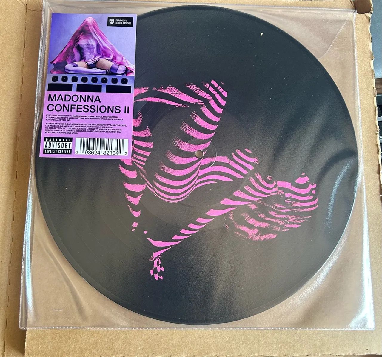 LP Madonna - Confessions II [Picture Disc Grindr Exxxclusive] Importado - Foto 2