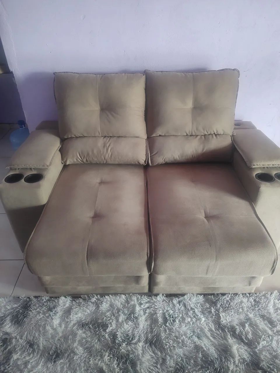Sofá cama retrátil 
