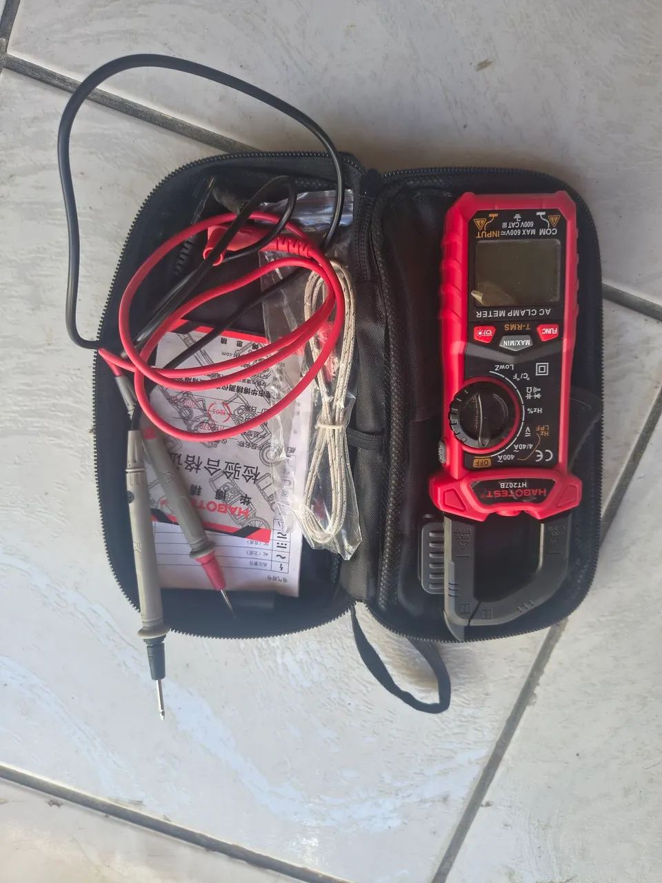 Alicate amperímetro habotest ht 207B - Foto 2