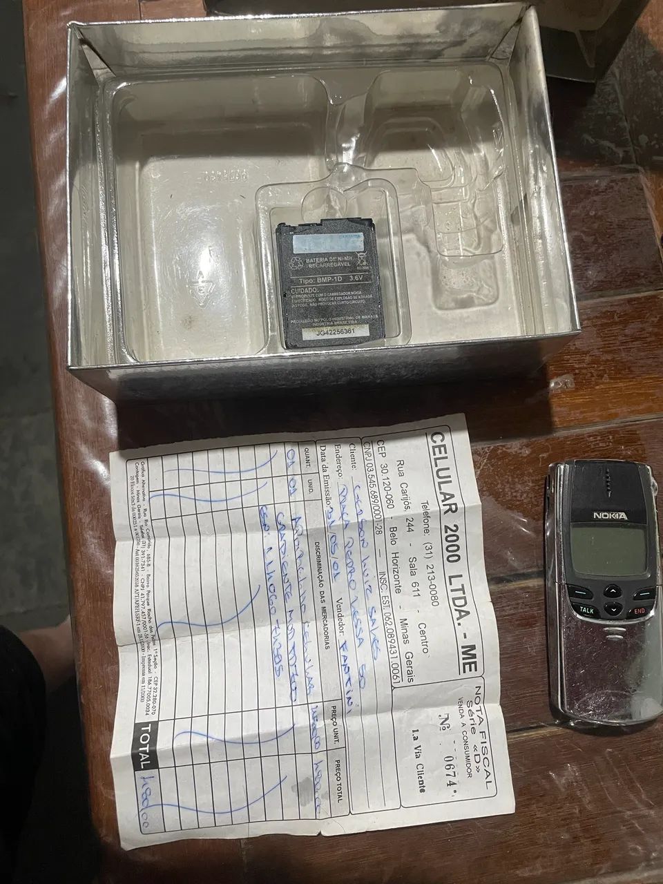 NOKIA 8860 modelo type NSW-6NX relíquia  - Foto 4