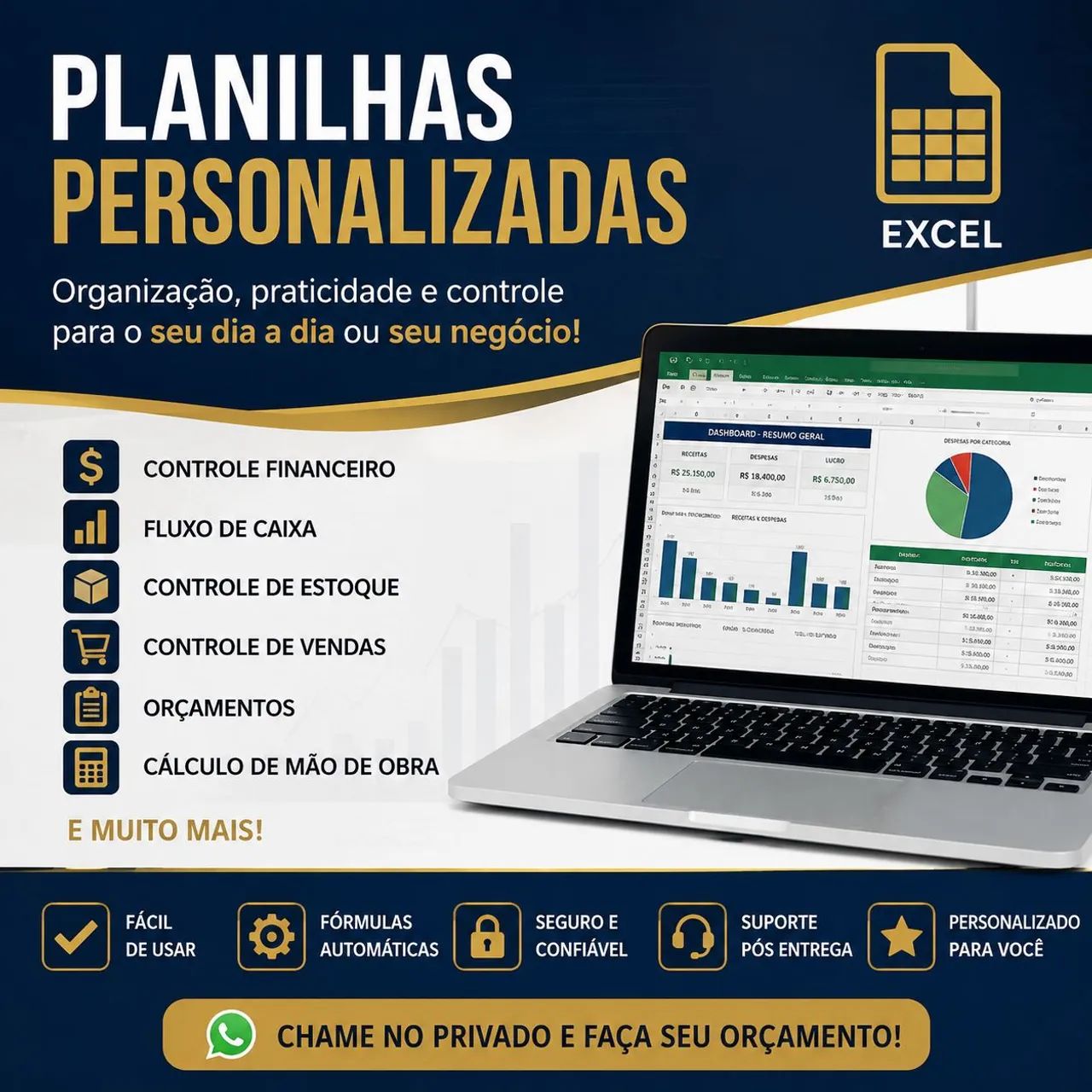 PLANILHAS PERSONALIZADAS 