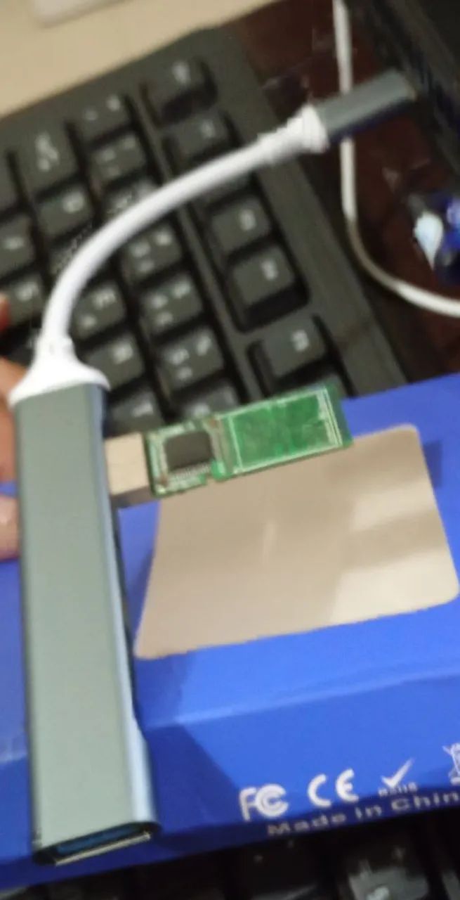 Extensor de USB HUB Conexão tipo C 4 portas 3.0 - Foto 5