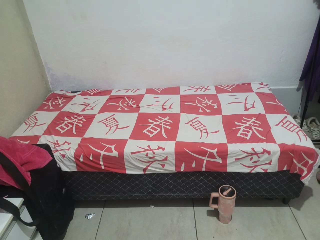Cama box solteira