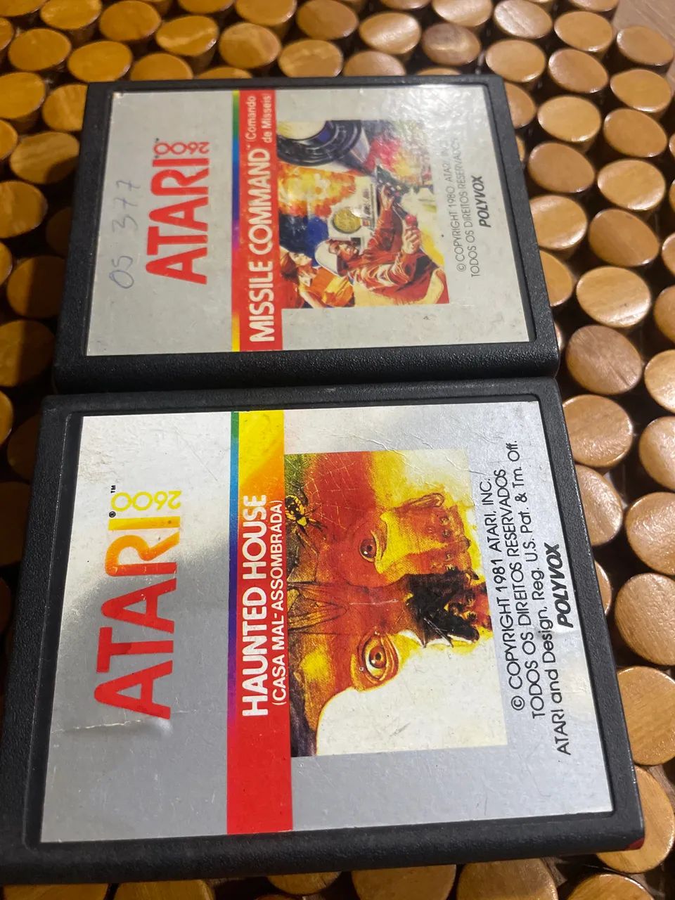 Jogos Atari Haunted House + Missile Command  - Foto 4