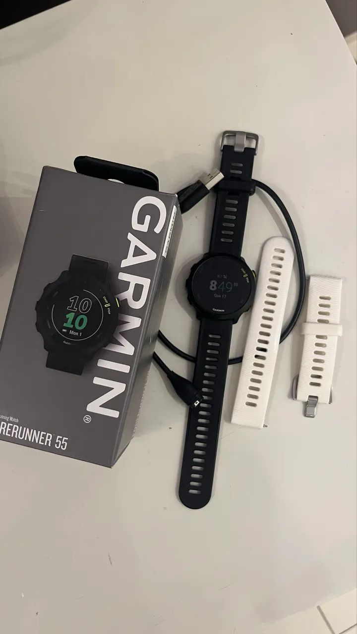 Relógio Garmin Forerunner 55 SEMINOVO com pulseira brinde - Foto 2