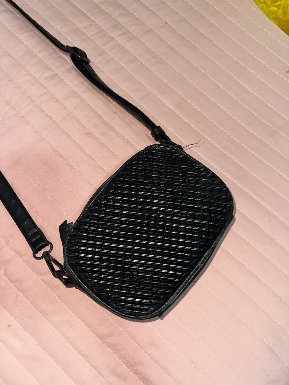 Bolsa de ombro preta 