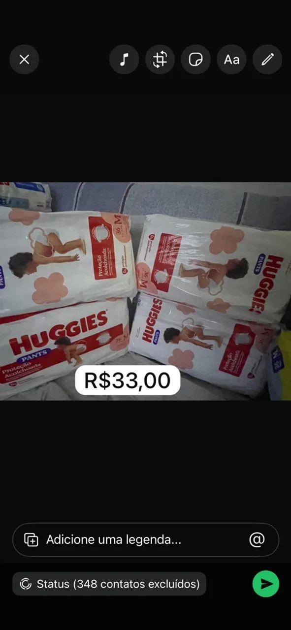 Fraldas Huggies  - Foto 3