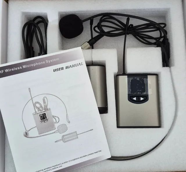 Microfone headset sem fio - Foto 2