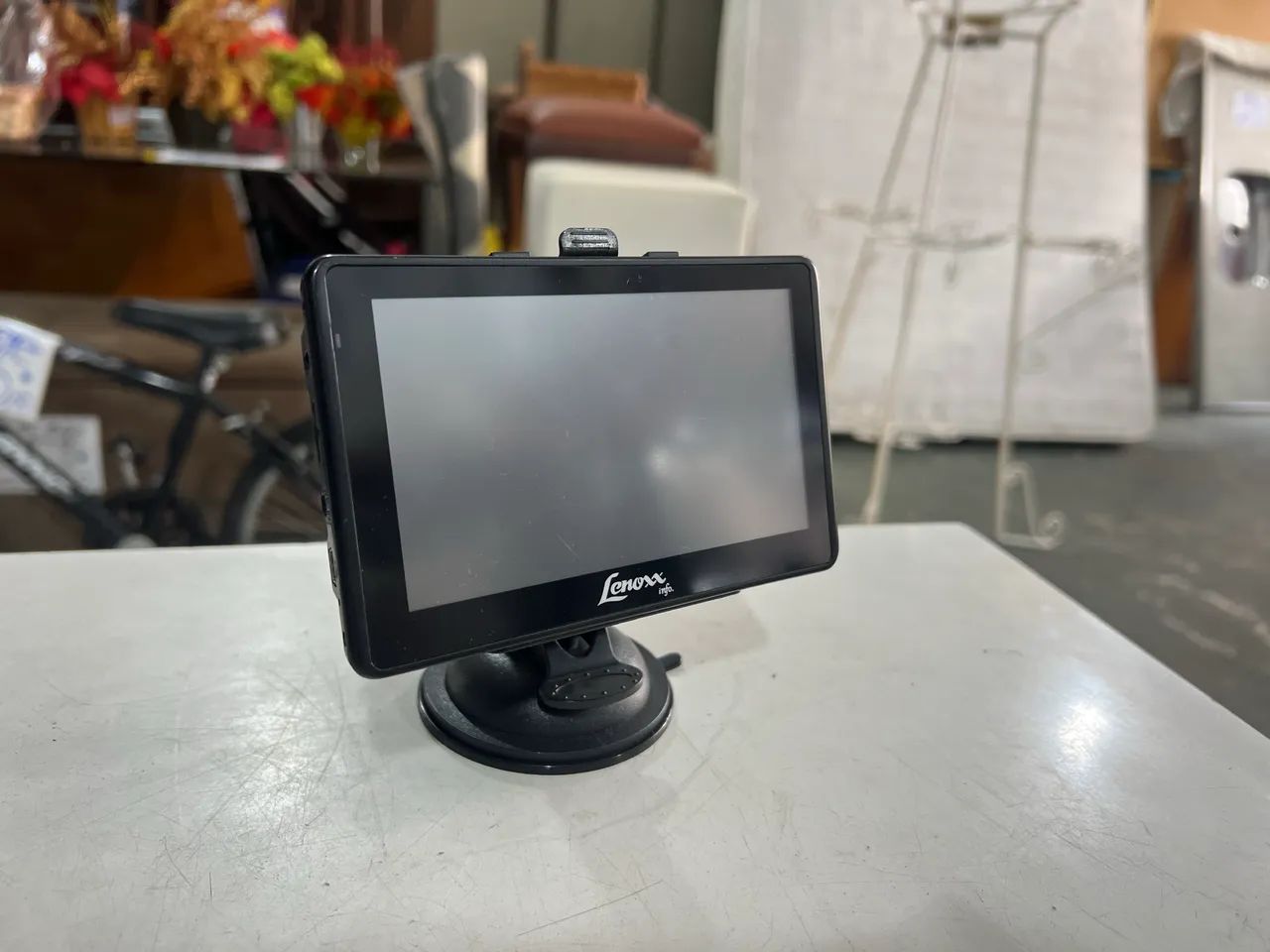 TV portátil com GPS LCD de 5 polegadas Lenoxx GP-500A com Tela Manchada - Foto 3