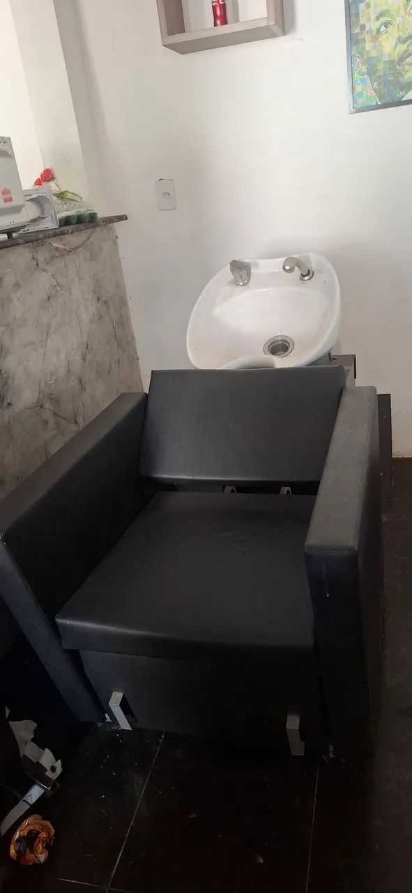Lavatório de cabeleireiro 