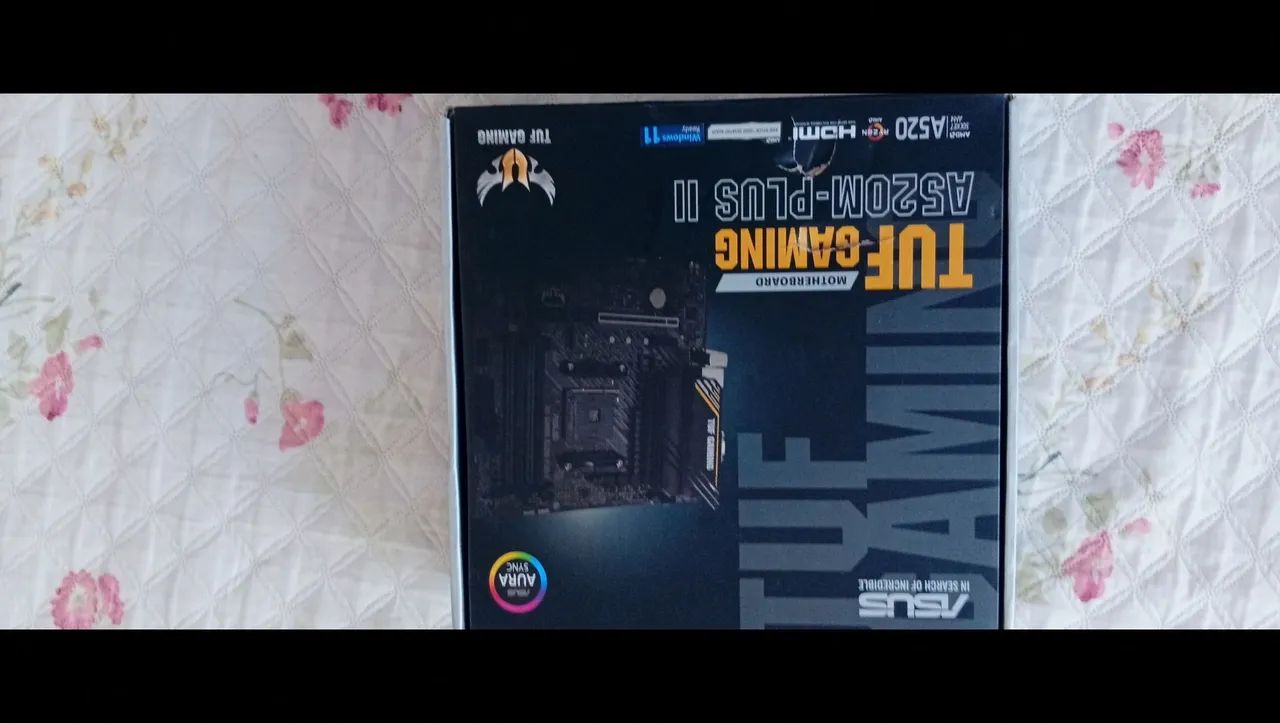 Placa Mãe Asus A520M plus II - Foto 3