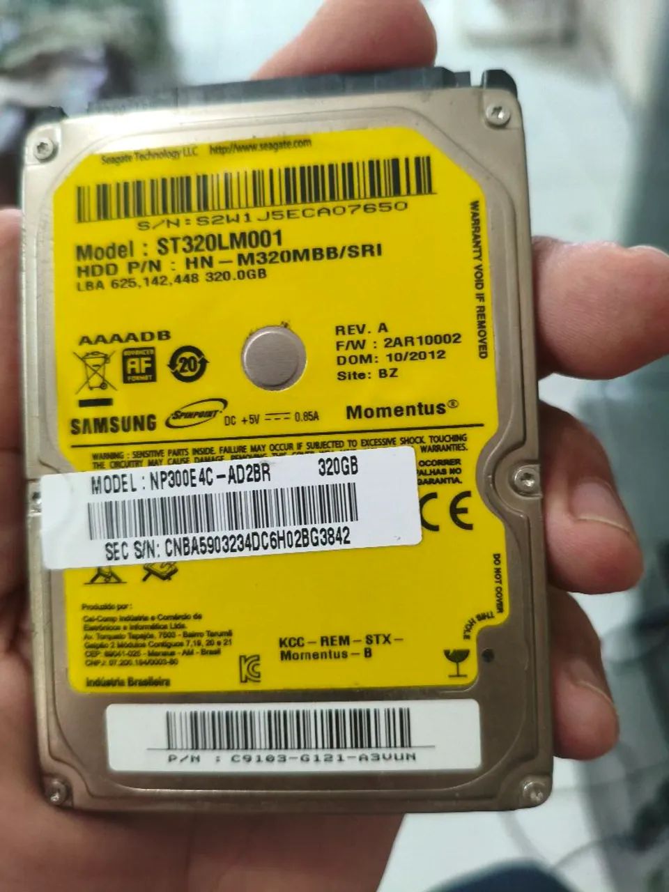 HD SATA 320 g - Foto 3