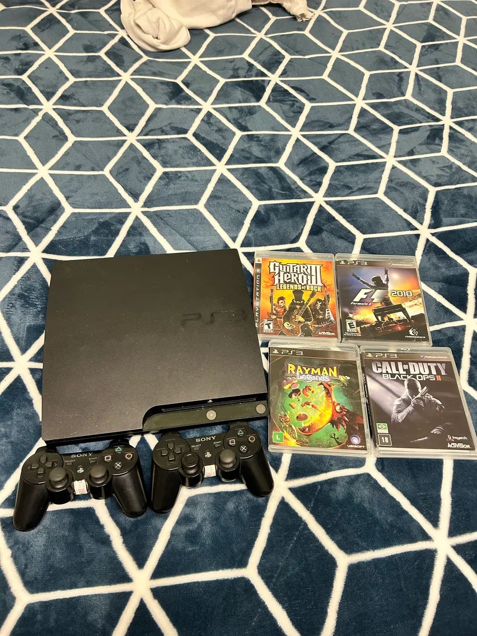 Ps3 em ótimo estado com jogos e controle  - Foto 3