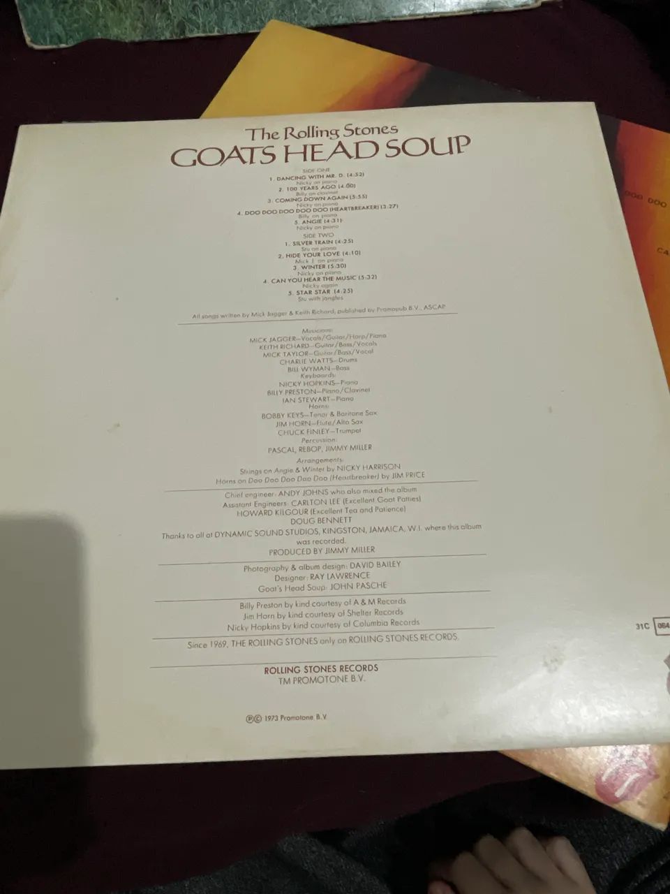 LP Rolling Stones - Goats Head Soup - Foto 5