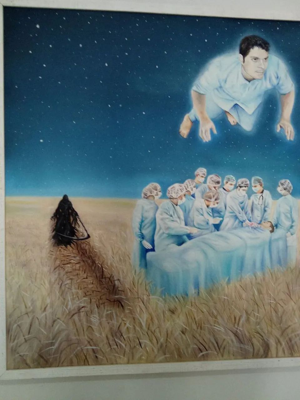 Quadro Óleo Sobre Tela - O Espírito Regresso  - Foto 2
