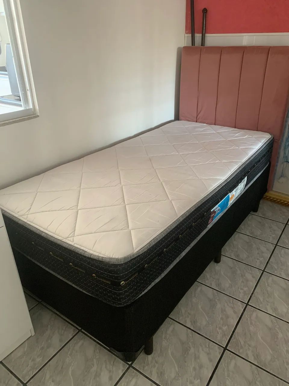 Cama box solteiro completa 