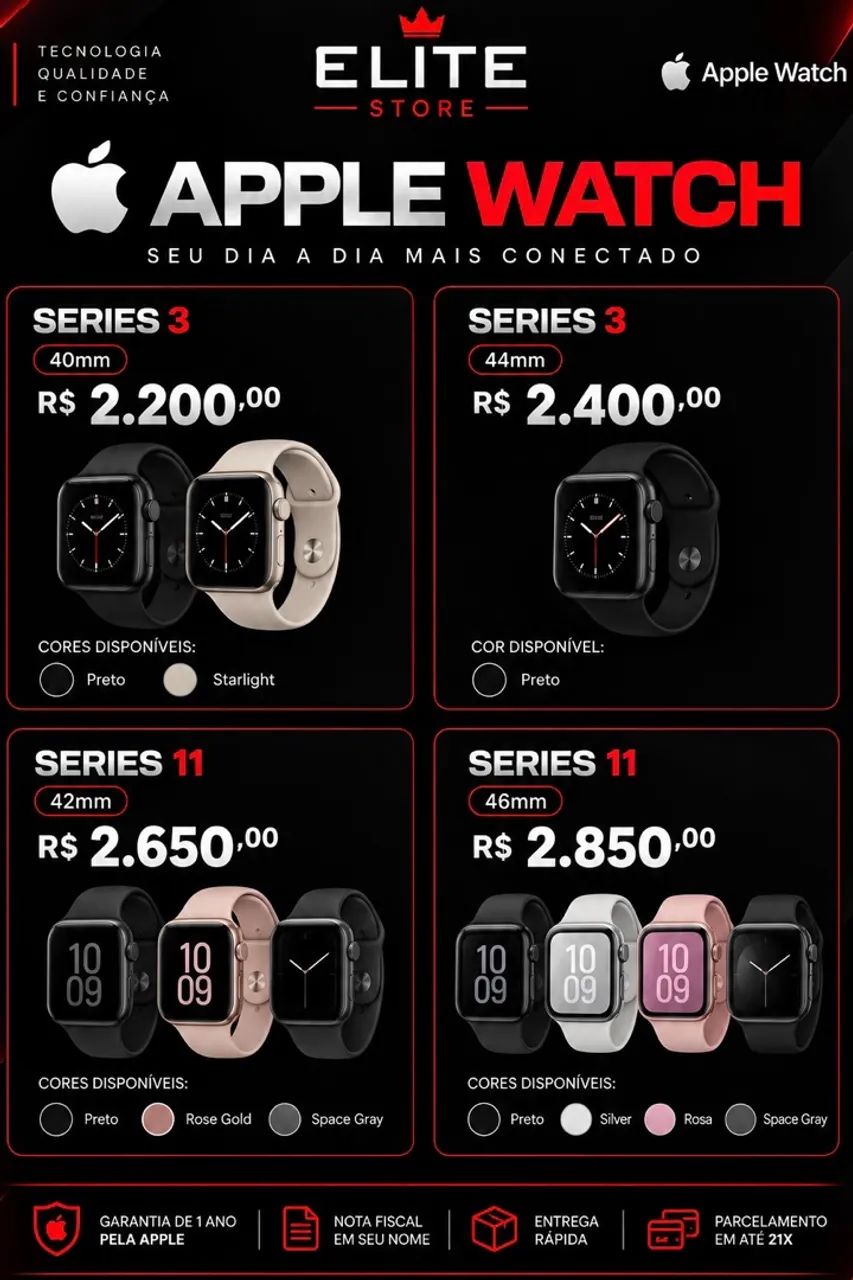 RELOGIO APPLE WATCH