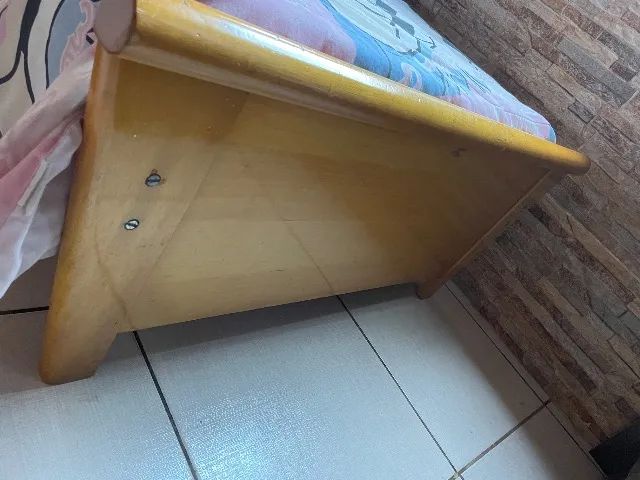 Cama solteiro de madeira  - Foto 2