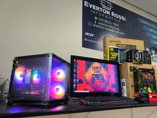 PC Gamer Entrada Novo Completo com Garantia - Foto 5