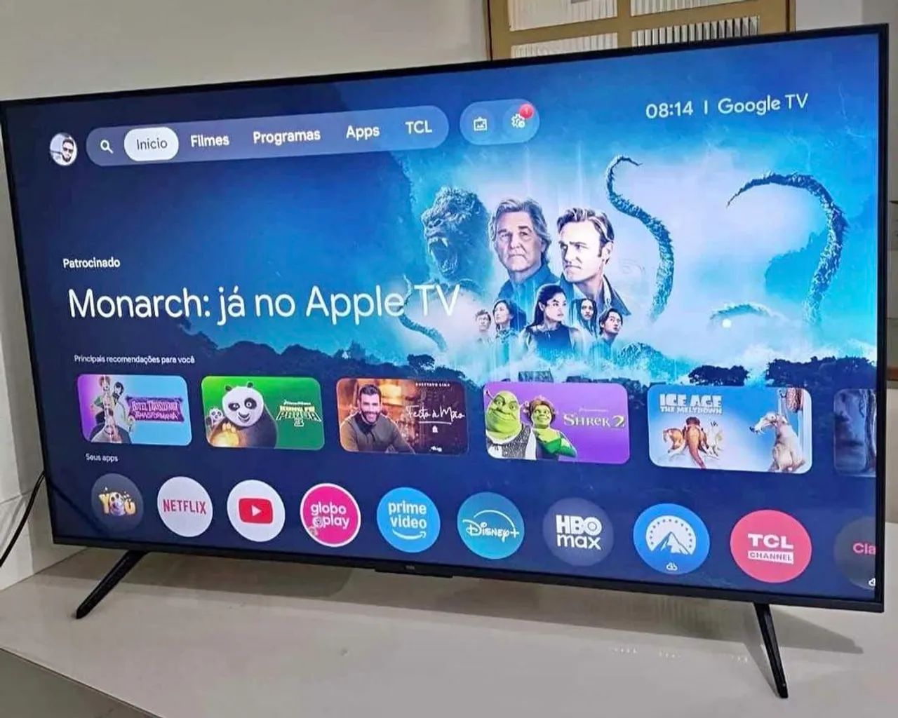 55 POLEGADAS 4K ANDROID GOOGLE TV PLAY STORE BLUETOOTH 300 CANAIS FAÇO ENTREGA SEM CUSTO