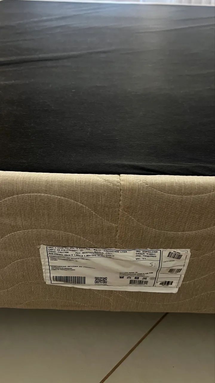 Box cama de casal- Probel 