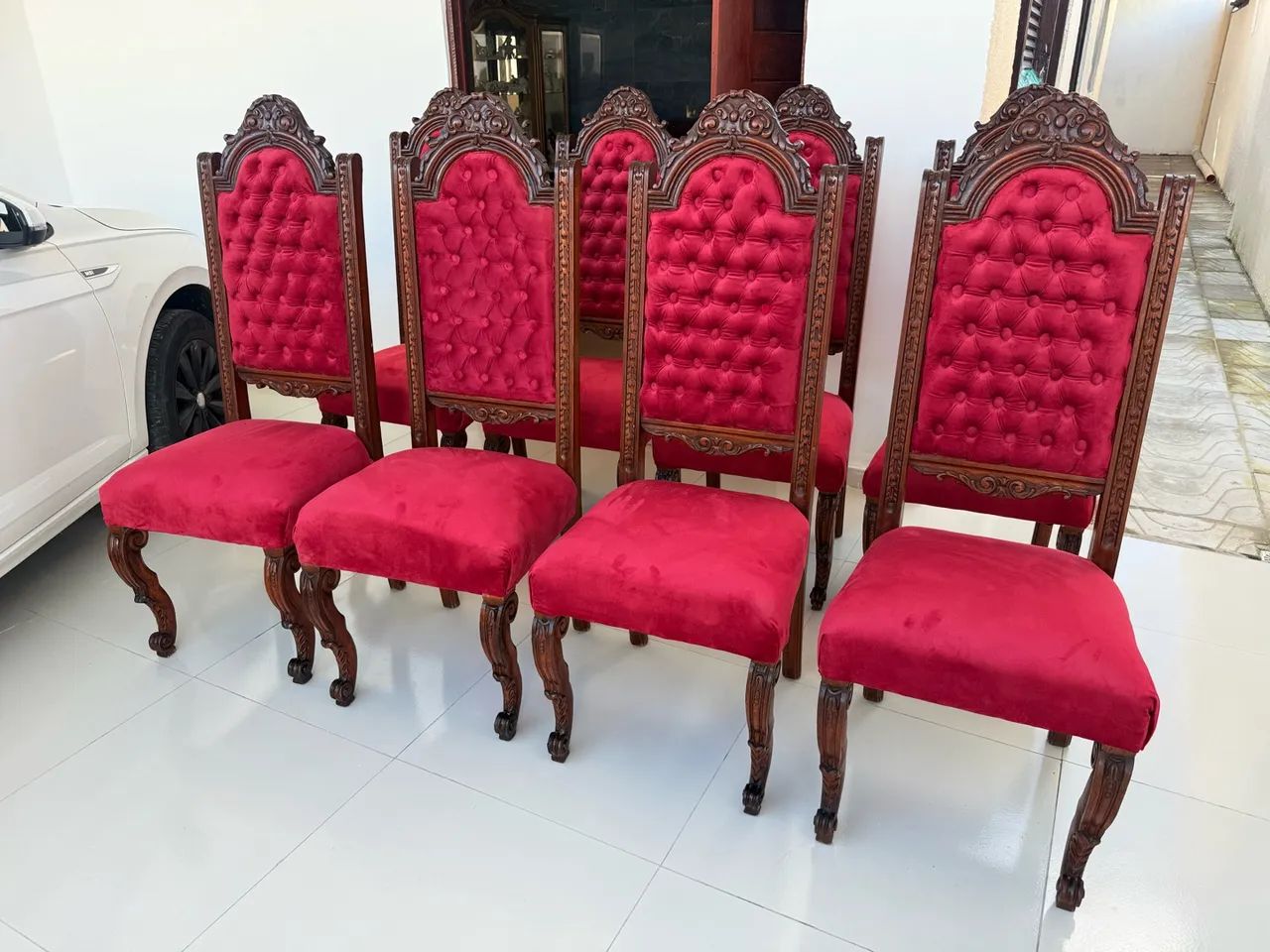 Cadeiras em cerejeira 