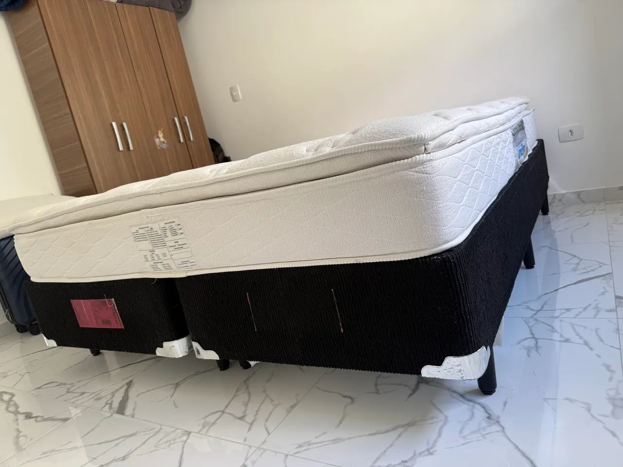Cama Box Queen Size Umaflex - Ótimo Estado - Foto 2