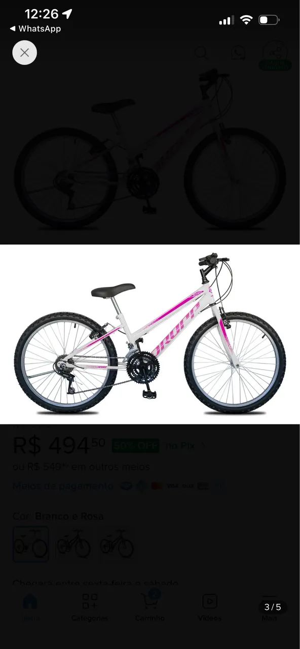 Bicicleta aro 26 - Foto 2