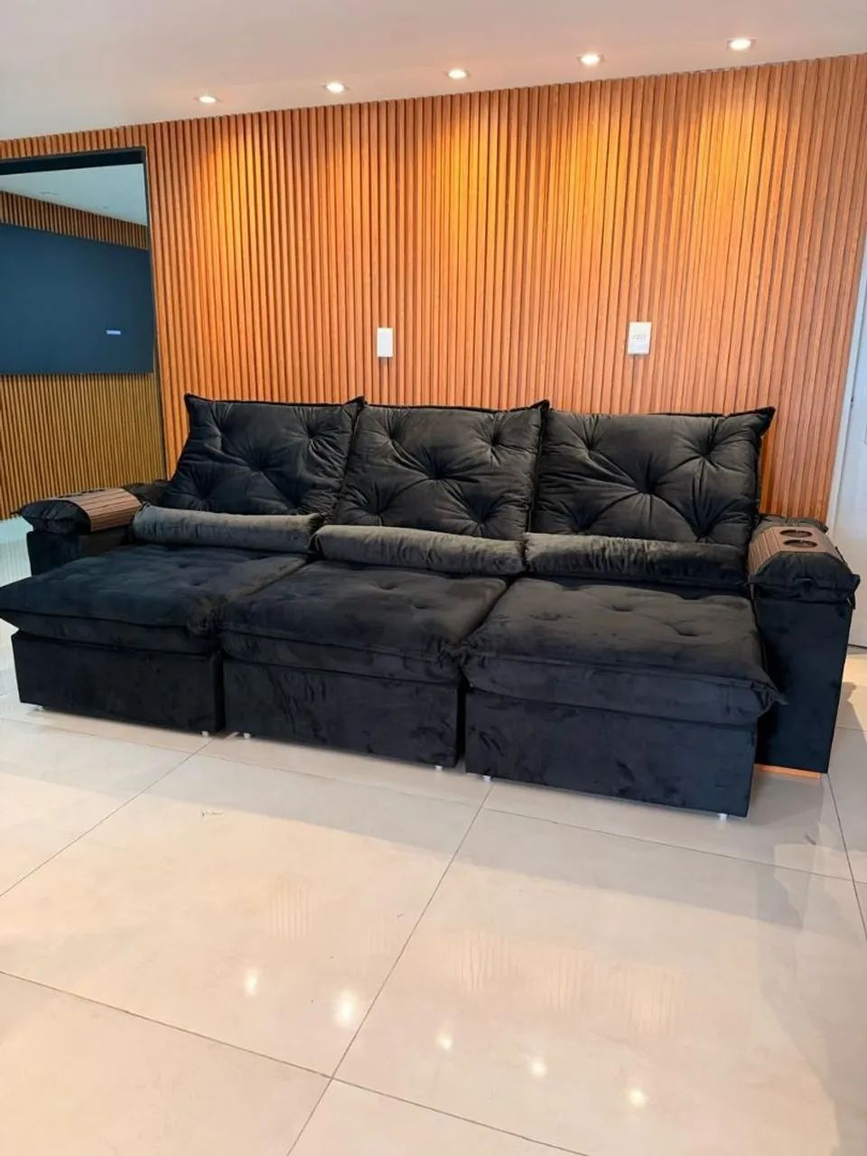 Sofá Retratil Luxo em promoção!!!