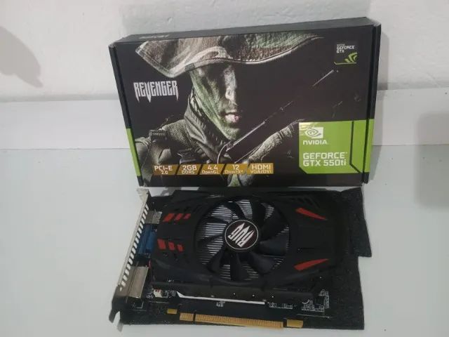 Placa De Vídeo Nvidia Geforce Gtx 550ti 2gb Ddr5