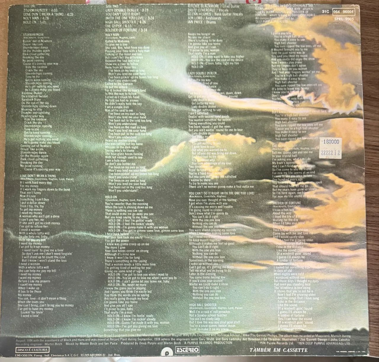 Lp Deep Purple - Stormbringer  - Foto 2