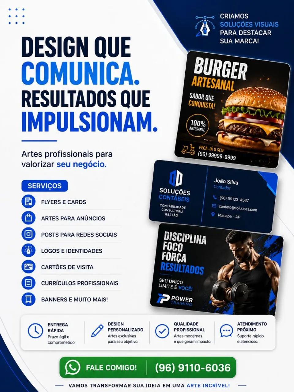 Criação de Artes Profissionais para o seu Negócio