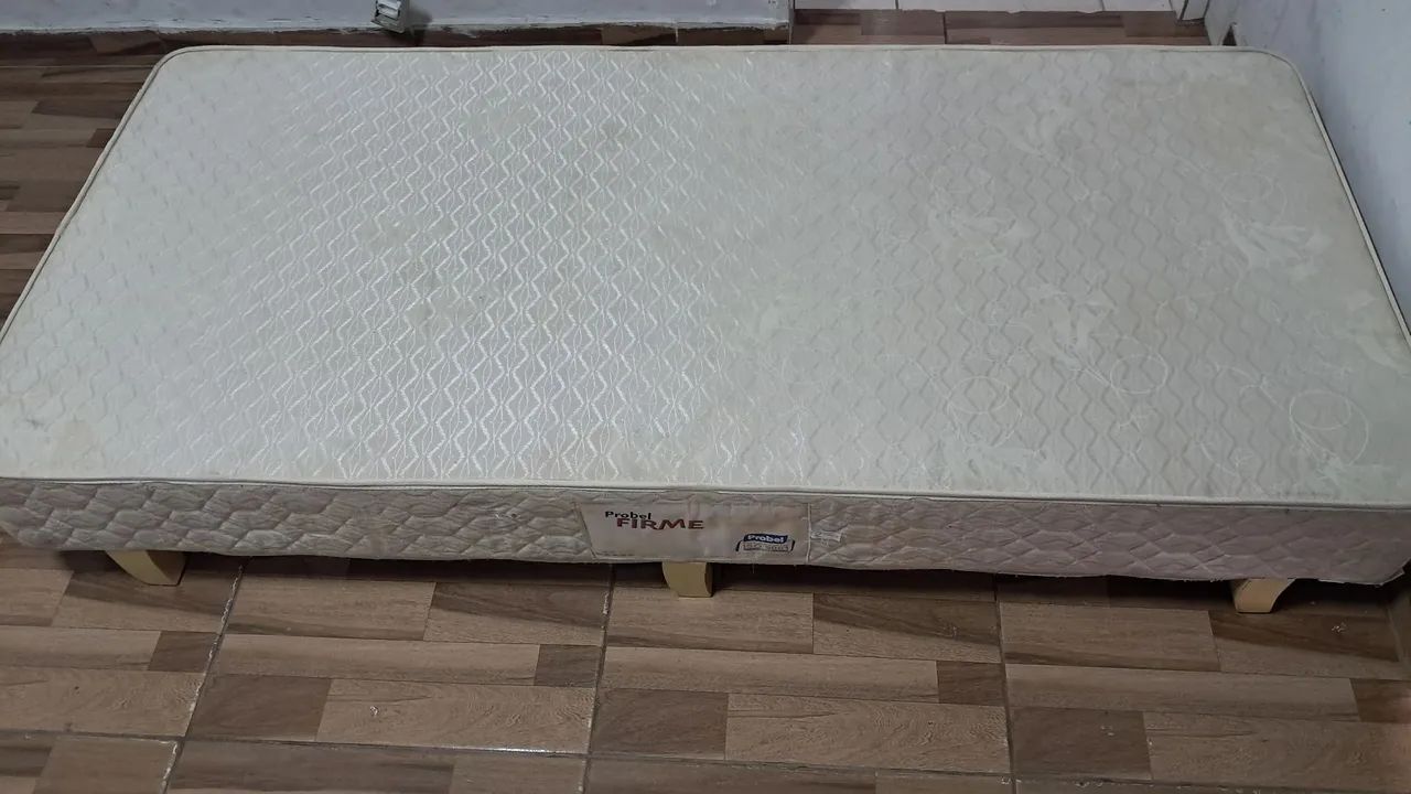 Cama box solteiro  com colchão ((Entrego)) - Foto 3
