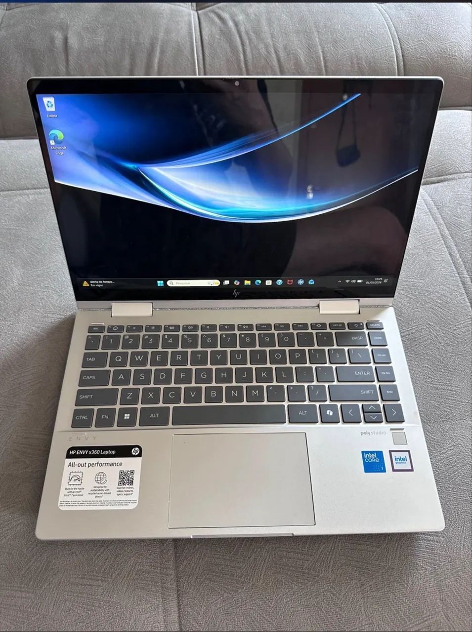 Notebook HP Envy x360 2-in-1 intel core i7 16gb Ram - Foto 2