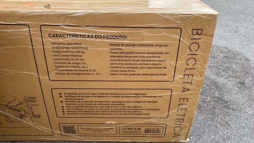 Bicicleta elétrica 