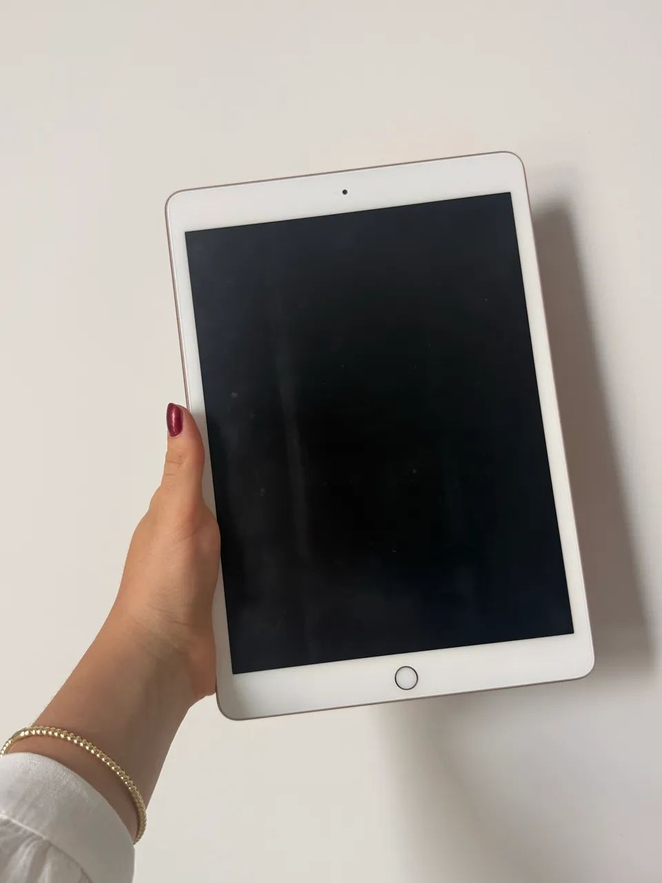 Ipad 8 rose gold 32Gb + apple pencil 1ª geração + carregador