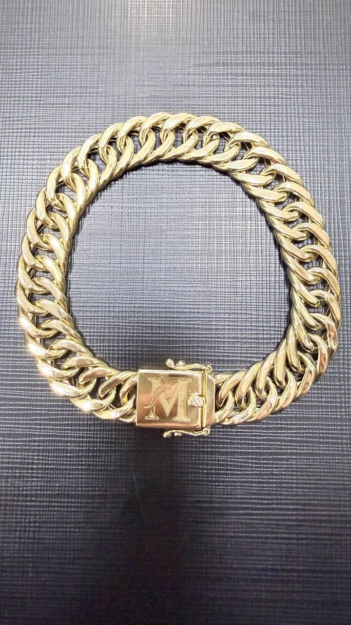 Vendo Pulseira Ouro 18k 23g - Foto 2