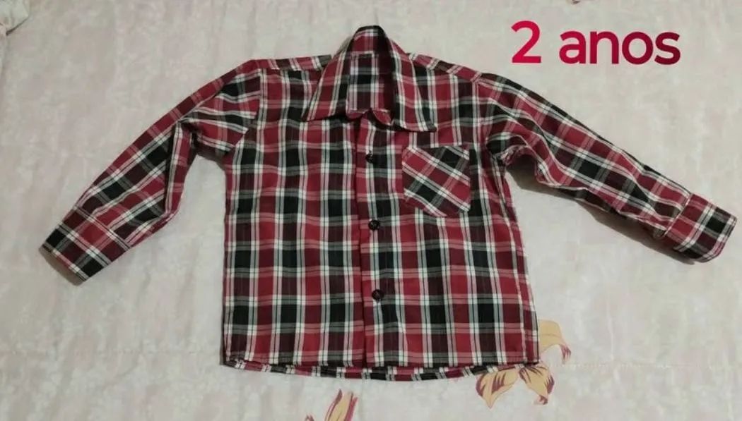 Camisas infantis 