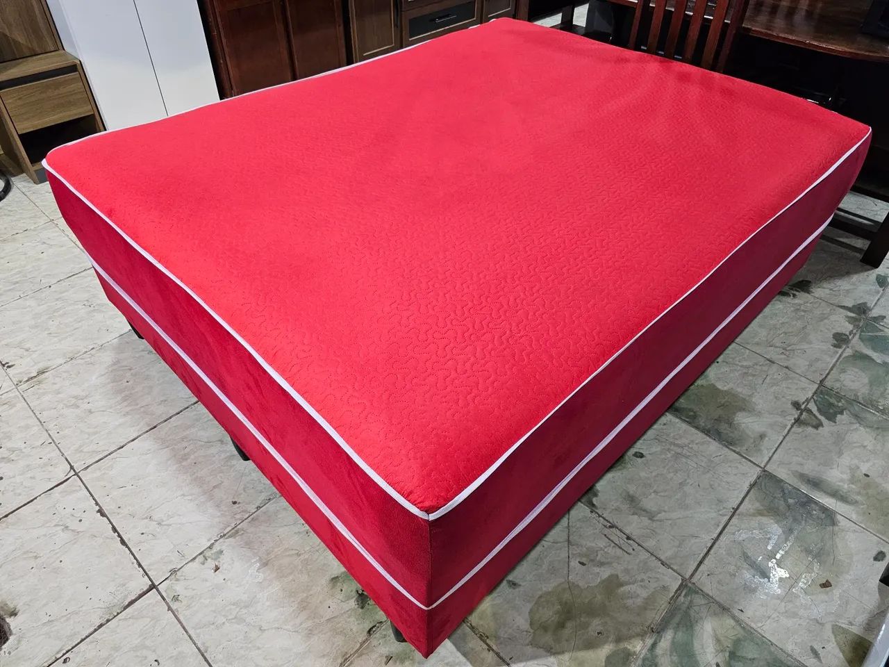 Cama queen unibox nova Mola bonnel - Foto 3