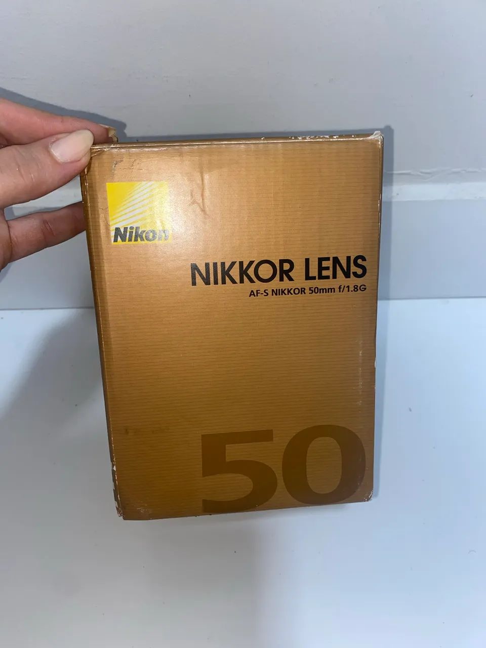 Lente de câmera Nikon 50mm