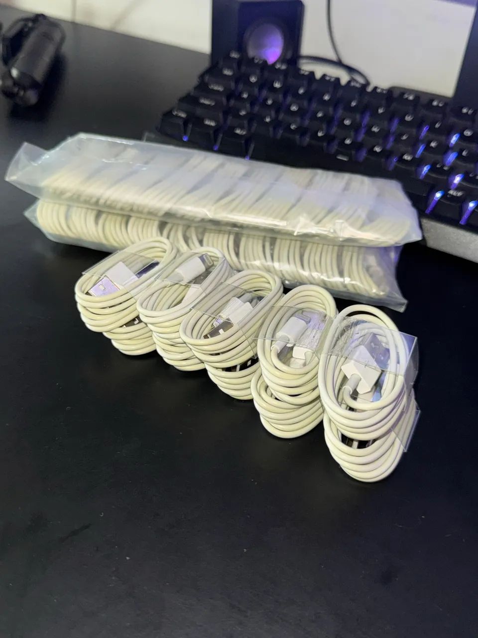 Cabos USB para iPhone (Lightning) - 30 unidades - Foto 4