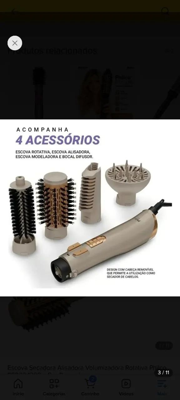 Escova rotativa 