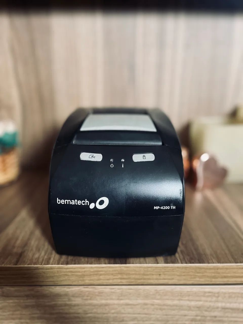 A impressora térmica Bematech MP-4200 TH/usada bom estado - Foto 4