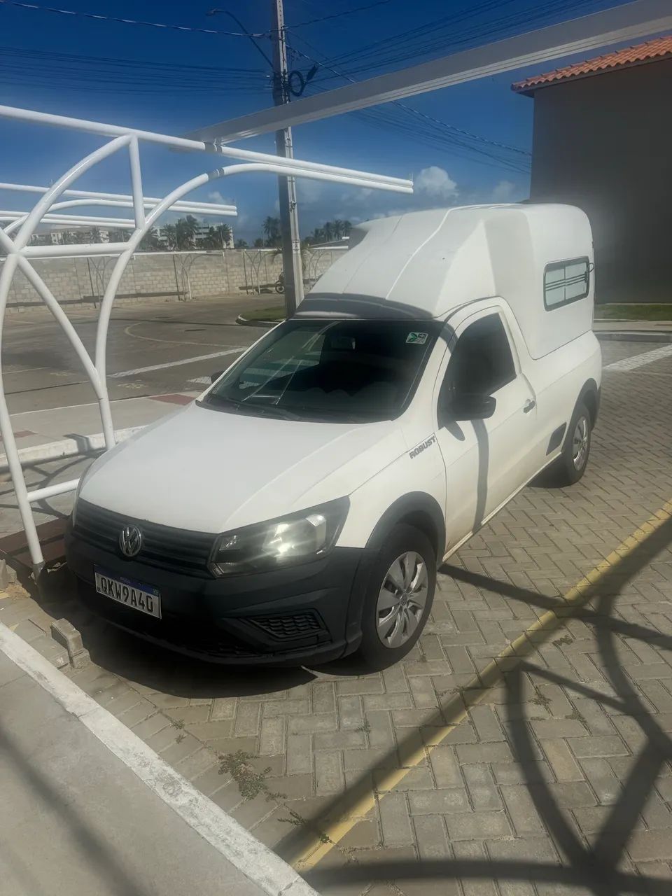 Volkswagen Saveiro Robust 1.6 Total Flex 8V 2017 - Foto 5