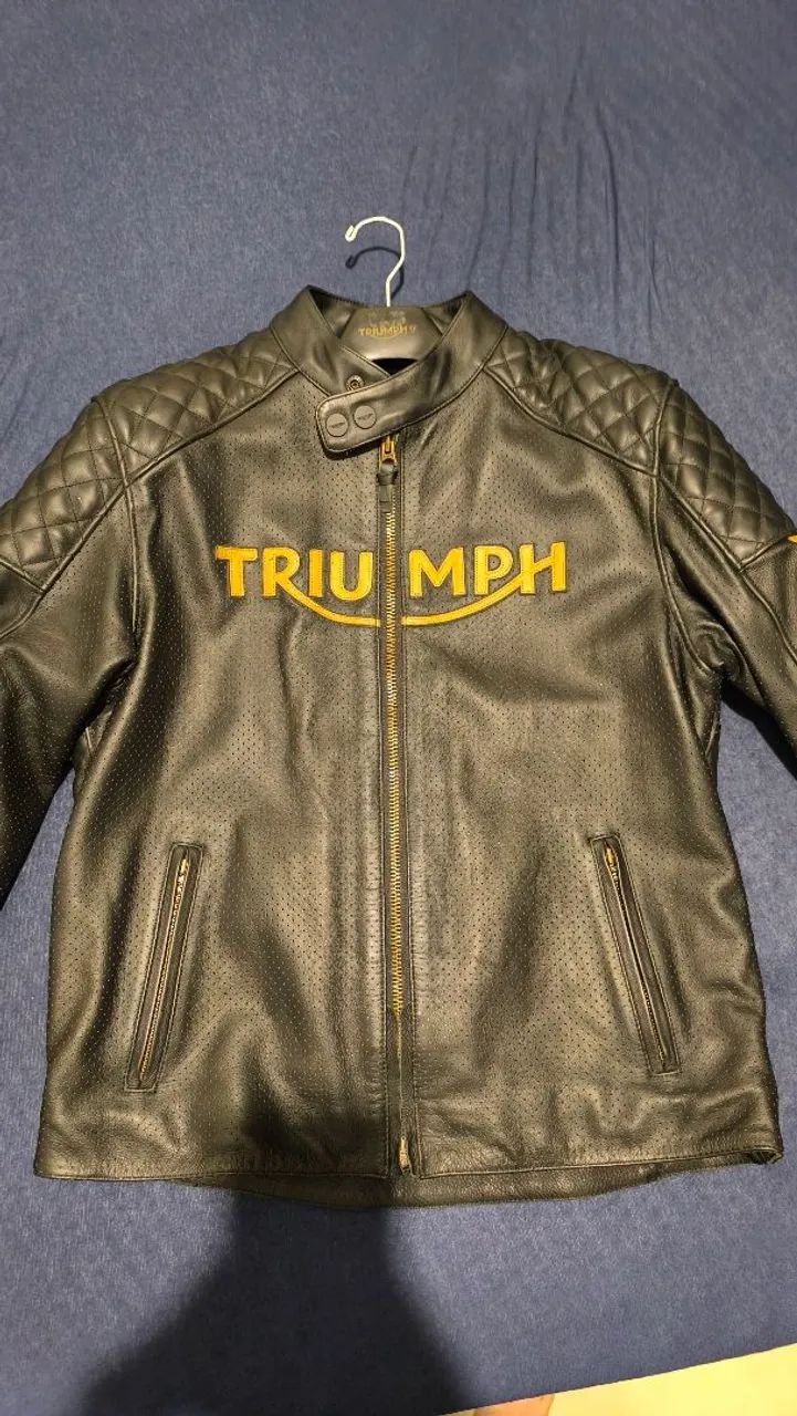 Jaqueta Triumph Braddan Air Race - Roupas - Parque Oratório, Santo